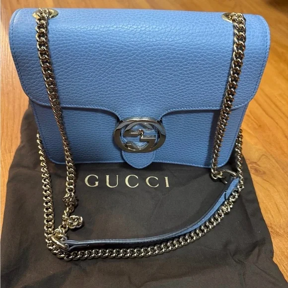 Gucci Light Blue Crossbody Bag - Picture 2 of 6